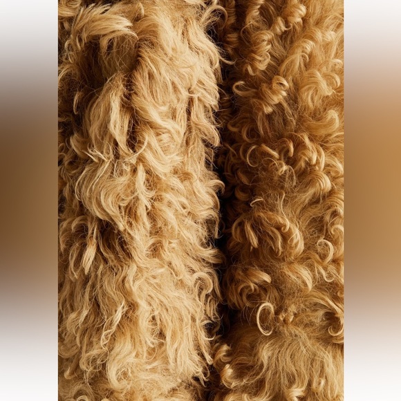 Alberta Ferretti reversible shearling coat sz IT40 / small - Picture 9 of 9